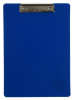 Планшет с зажимом А4, 1000 мкм, Calligrata ЭКОНОМ, пластик, синий (клипборд)	