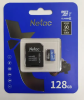 Карта п. NETAC micro 128GB SD Cl10 ECO W/O