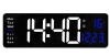 Часы электронные 6626 (бат.2032, зарядка, пульт в комплекте)
