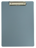 Планшет с зажимом А4, 1000 мкм, Calligrata ЭКОНОМ гибкий, пластик, серый (клипборд)