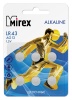 Элемент питания Mirex AG12 (LR43)