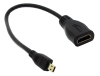 Адаптер 5Bites BC-HDM2AF HDMI-f на microHDMI-m - кабель 0.15 метра