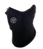 Ветрозащитная маска под шлем с клапаном, размер универсальный, чёрный   5291003