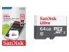 Карта п. Sandisk micro 64GB Cl10 UHS-I Ultra LIGHT W/O