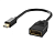 Видео адаптер KS-588 DisplayPort на mini DisplayPort 20F/20M, 1.8 м
