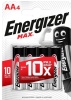 Элемент питания Energizer LR06 BL4 max Э