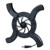 Подставка для ноутбука CBR CP-100 до 15.4'', 1 вентилятор, складн., USB