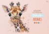 Альбом для рисования А4 8 листов "Animals" 10918