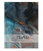 Блокнот А6 40 листов в клетку Marble 2 9325257 твёрдая обложка, глянцевая ламинация