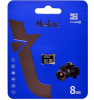 Карта п. NETAC micro 8GB SD Cl10 ECO 