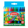 Восковые мелки CREATIVIKI 12цв