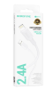 Кабель USB BOROFONE BX111 1м 2,4A Айфон