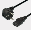 Кабель GOPOWER (00-00024054) питания 1.8м евровилка CEE 7/7-C13