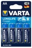 Элемент питания VARTA Longlife LR06 BL4