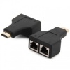 Адаптер HDMI - 5e/6 (патчкорд)