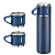 Термос VACUUM FLASK SET 0,5л до 12ч. (2 кружки в компл.)