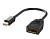 Видео адаптер KS-588 DisplayPort на mini DisplayPort 20F/20M, 1.8 м