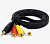 Кабель AUX на 3RCA 3м в пакете
