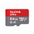 Карта п. Sandisk micro 64GB Cl10 UHS-I Ultra A1 140MB W/O