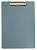 Планшет с зажимом А4, 1000 мкм, Calligrata ЭКОНОМ гибкий, пластик, серый (клипборд)